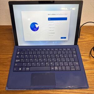 UTZ474 Microsoft Surface 1807 画面割れあり　動作に支障無　動作確認済　現状品