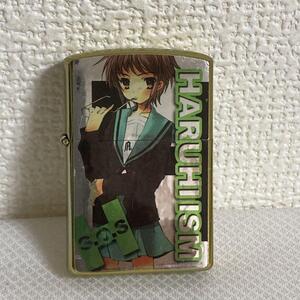 ZIPPO ジッポ 涼宮ハルヒ　HARUHIISM　SOS 銀 シルバー