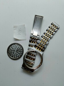 SEIKO CREDOR セイコークレドール　メンズ 腕時計バンド　1本 (並) 型番9572-6000 破損品