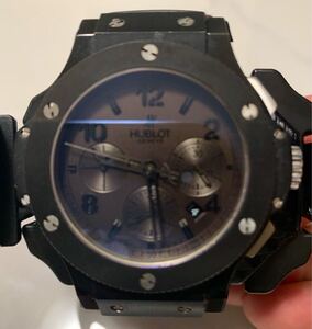 ウブロ HUBLOT 301.CX.134.RX ビッグバン オールブラック 自動巻き 腕時計