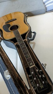 Morris W-40 アコースティックギター 75年　寺田楽器　マカッサエボニー