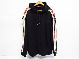 GUCCI グッチ テクニカルジャージー 2way トラックフーディー パーカー メンズ 475354-X5U11 SIZE:XL★FG7545