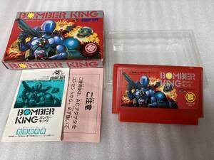 ●FC●HUDSON●HFC-BX/アクションゲーム●箱説付属●ボンバーキング/BOMBER KING●中古●