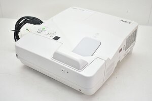 NEC NP-UM352W 超短焦点 プロジェクター ランプ使用時間 640H ランプ残量84%[View light]19M