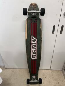 h2538 □中古□ GRAVITY BOARDING グラビティ ボーディング ロングスケートボード ハイパーカーブ 47 全長120cm(約) スケボー 現状品