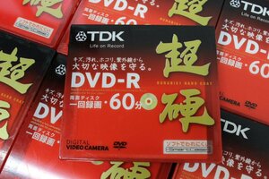 ☆未使用☆TDK DVD-R　ビデオカメラ用(8cm) 超硬　60分×10枚セット　（録画用）☆4381★10566