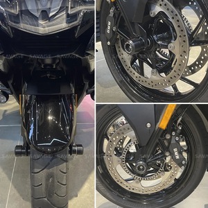 BMW R1200R/RS R1250R/RS K1200S/R/GT K1300S/R/GT K1600GT/GTL/B Bagger フロントアクスルスライダー