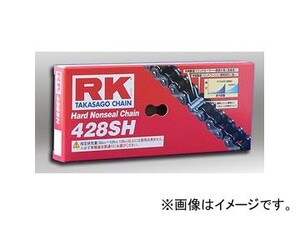 2輪 RK EXCEL ノンシールチェーン STD 鉄色 428SH 120L TS125 C/ERN/T/X TS125 ERZ TS125 K/L/M/A/B/C TS80 ER/X/Z TS80 X