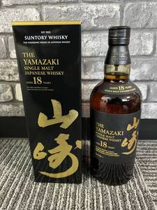 ☆売切り☆　SUNTORY　サントリー　ウィスキー　山崎１８年　７００ｍｌ　2025年１月上旬入荷分