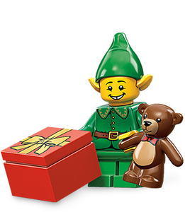 ★LEGO★ミニフィグ【シリーズ11】Holiday Elf(7100207)