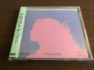 【折込帯】「中島みゆき ザ・ベスト」旧規格 D32A0155 消費税表記なし 帯付属 NAKAJIMA MIYUKI THE BEST