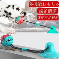 ストレス解消‼️噛む 多機能 犬用ロープおもちゃ 運動玩具 ロープで吸盤綱引き