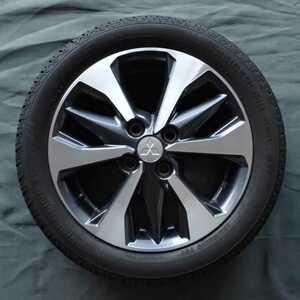 令和1年 eKクロス eKX ハイブリッド B34W 純正 アルミホイール タイヤ 1本 4穴 SEIBERLING 165/55R15 中古 即決A