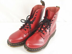 Dr.Martens（ドクターマーチン）　1460　８ホール　レースアップブーツ　UK6（25.0ｃｍ）　ＣＨＥＲＲＹＲＥＤ　