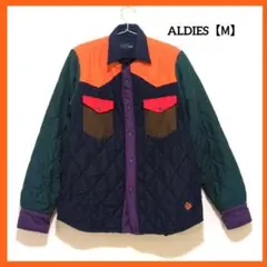 【美品】ALDIES　キルティング　シャツ　ジャケット　中綿