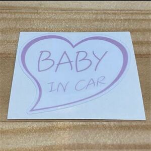 Baby In CAR 44 2-6 プリント ステッカー 394 #bFUMI #oFUMI アウトレット