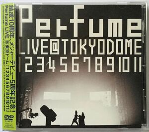 Perfume LIVE @東京ドーム「1234567891011」DVD 帯付き