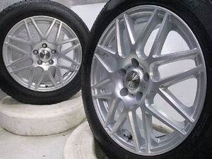 冬225/55R17 グッドイヤー■BADX DOS GaviaL II■スカイライン スカイライン MAZDA6 アテンザ