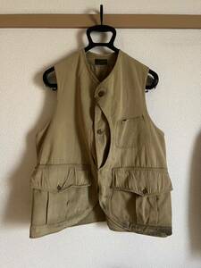 30s vintage the summers hunting vest サマーズ　ハンティングベスト Aライン ハーフムーンポケット 30年代 ジャケット コットン