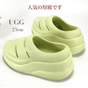 完売 人気 UGG アグ Sport Yeah Clog スポート イヤー クロッグ スポーツサンダル 厚底 プラットホーム 防水 23cm レディース ブランド