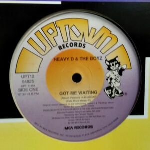 12inchレコード　 HEAVY D & THE BOYZ / GOT ME WAITING