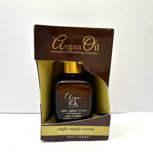 q1396 未使用保管品 Argan Oil アルガン オイル ナイトリペアセラム50ml スキンケア