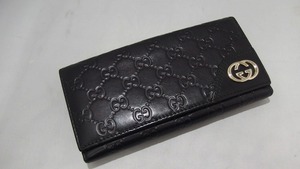 期間限定セール グッチ GUCCI グッチ GUCCI 長財布 ブラック 181593 2067