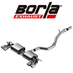 Borla 2017-2021 フォルクスワーゲン ゴルフR 7.5 CAT-BACK エキゾースト Sタイプ 正規輸入品