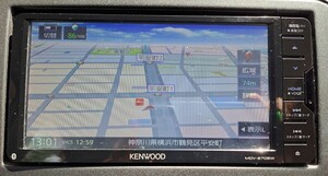 中古 KENWOOD メモリーナビ MDV-S706W 2018地図