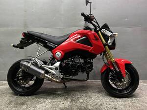 　グロム１２５　GROM　エンジン好調　ピカピカ　１円売り切り・・・即決も可★（クロスカブ　Z１２５プロ　KSR１２５）ロム