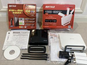 BUFFALO バッファロー 無線LAN親機 Wi-Fi WZR-HP-G450H WXR-1900DHP Wi-Fiルーター