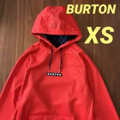 BURTON バートン　パーカー XS プルオーバー　赤　レッド