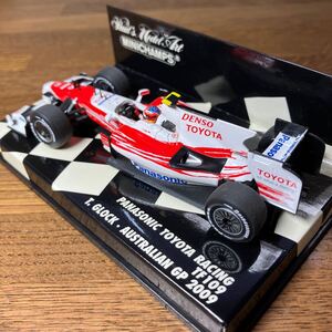 1/43 PANASONIC TOYOTA RACING TF109 T.GLOCK・AUSTRALIAN GP 2009