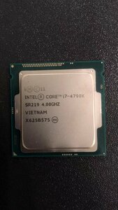 CPU インテル Intel Core I7-4790K プロセッサー 中古 動作未確認 ジャンク品 - A515