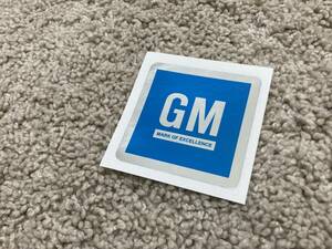 送料無料 GM MOTORS ゼネラルモーターズ ホイル ステッカー 65mm × 65mm