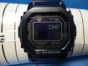 N543　G-SHOCK　デジタル　メンズ腕時計（黒）GMW-B5000