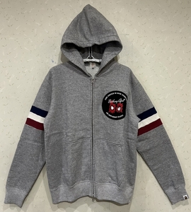 ＊エイプ A BATHING APE×スパイダーマン ワッペン ダブルジップ パーカー M　　 　　　　　 BJBC.AB