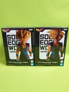 ドラゴンボールZ 　SOLID EDGE WORKS 　THE 出陣 5 　超サイヤ人2孫悟飯 　超サイヤ人孫悟飯 　２種セット　フィギュア 　　