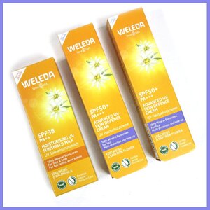 §★WELEDA(ヴェレダ)▼エーデルワイス UVバリアクリーム30mL×2▼エーデルワイス UVプロテクトミルク★計3点★