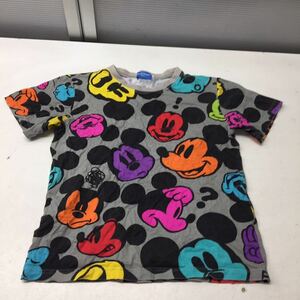 送料無料★Disney RESORT 東京ディズニーリゾート ディズニーランド★半袖Tシャツ ミッキーマウス グレー★ Sサイズ#40309sjj35