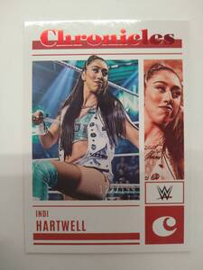 PANINI 2023 WWE CHRONICLES No.83 INDI HARTWELL RED PARALLEL 122/199 特価即決 インディ ハートウェル