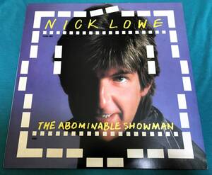 LP●Nick Lowe / The Abominable Showman USオリジナル盤 PC 38589 パブロック PUB ROCK