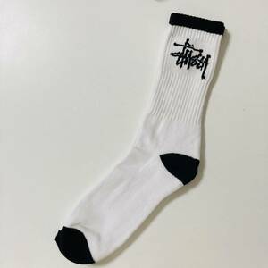 Stussy ステューシー　白　メンズソックス　男性　靴下　新品