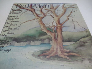 即決　RED Allen　Family Friends LP盤　