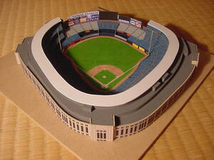 新yankee stadium 建築模型　yk05 ニューヨークヤンキーズの本拠地