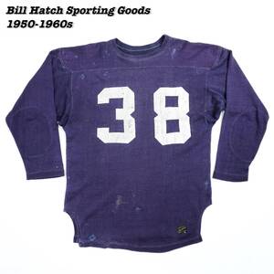 Bill Hatch Sporting Goods Football T-Shirts 1950s 1960s T314 Vintage ビルハッチ スポーティンググッズ フットボール Tシャツ