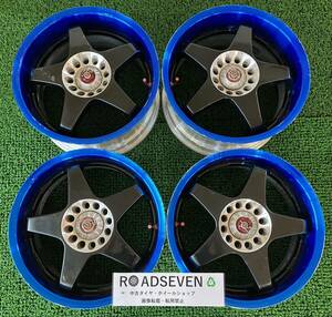 ★Racing SPARCO レーシング スパルコ 16インチ 16×7J +35 16×8J +38 PCD114.3 ハブ径:約73mm 4本Set 中古アルミ ★腐食有 ★送料無料