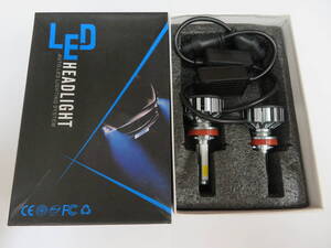 ♪♪74162◆LED HEAD LIGHT ヘッドライト H8/H11/H16 イエロー ♪♪