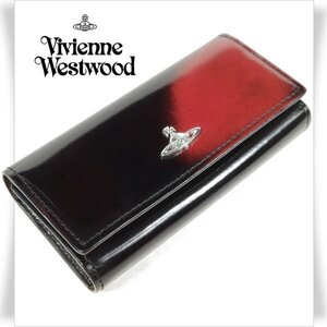 新品1円～★定価1.6万 Vivienne Westwood ヴィヴィアンウエストウッド 牛革レザー 5連キーケース キーリング アドヴァン ボルドー◆2281◆