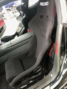 ★ レクサス LC500 URZ100 についていた RECARO レカロ RS-GE バケットシート LC500用 助手席 シートレール付 ブラック 美品 JJ